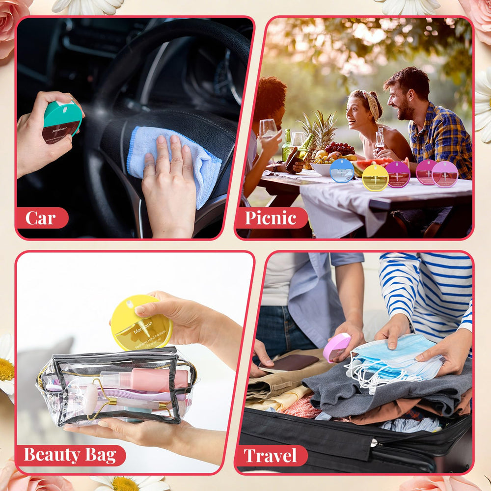 Dansib bulk 24-bottle travel set is convenient for gifting