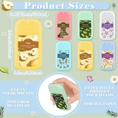 Dansib mini 1oz bottle durable plastic for pocket-friendly sanitizing on demand
