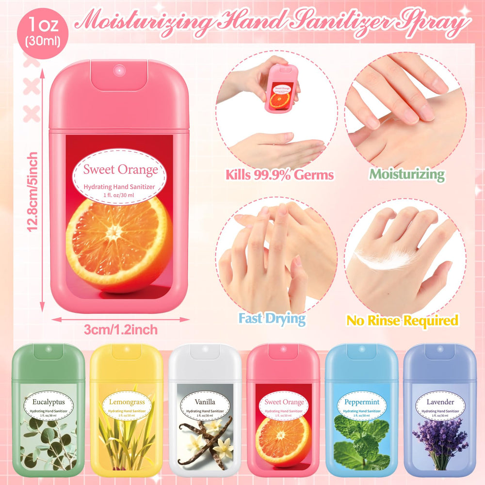 Compact Dansib spray bottle fits easily in a purse or pocket.