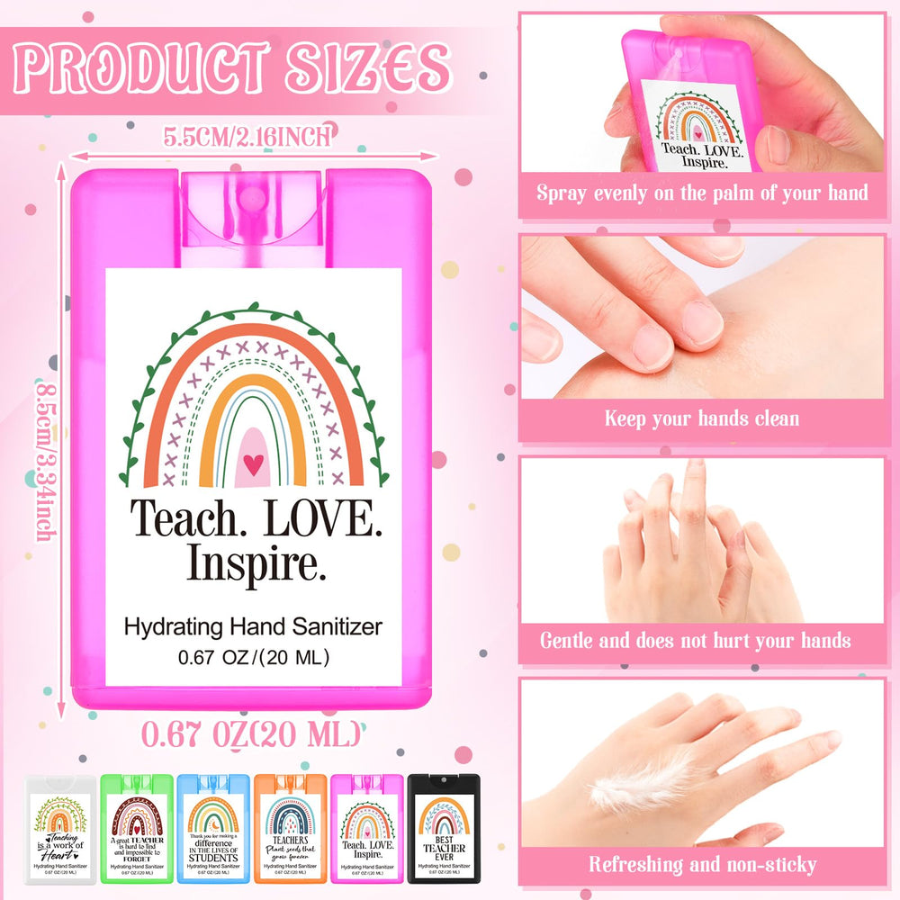 Dansib sanitizer spray 20ml travel size bottle for pockets.