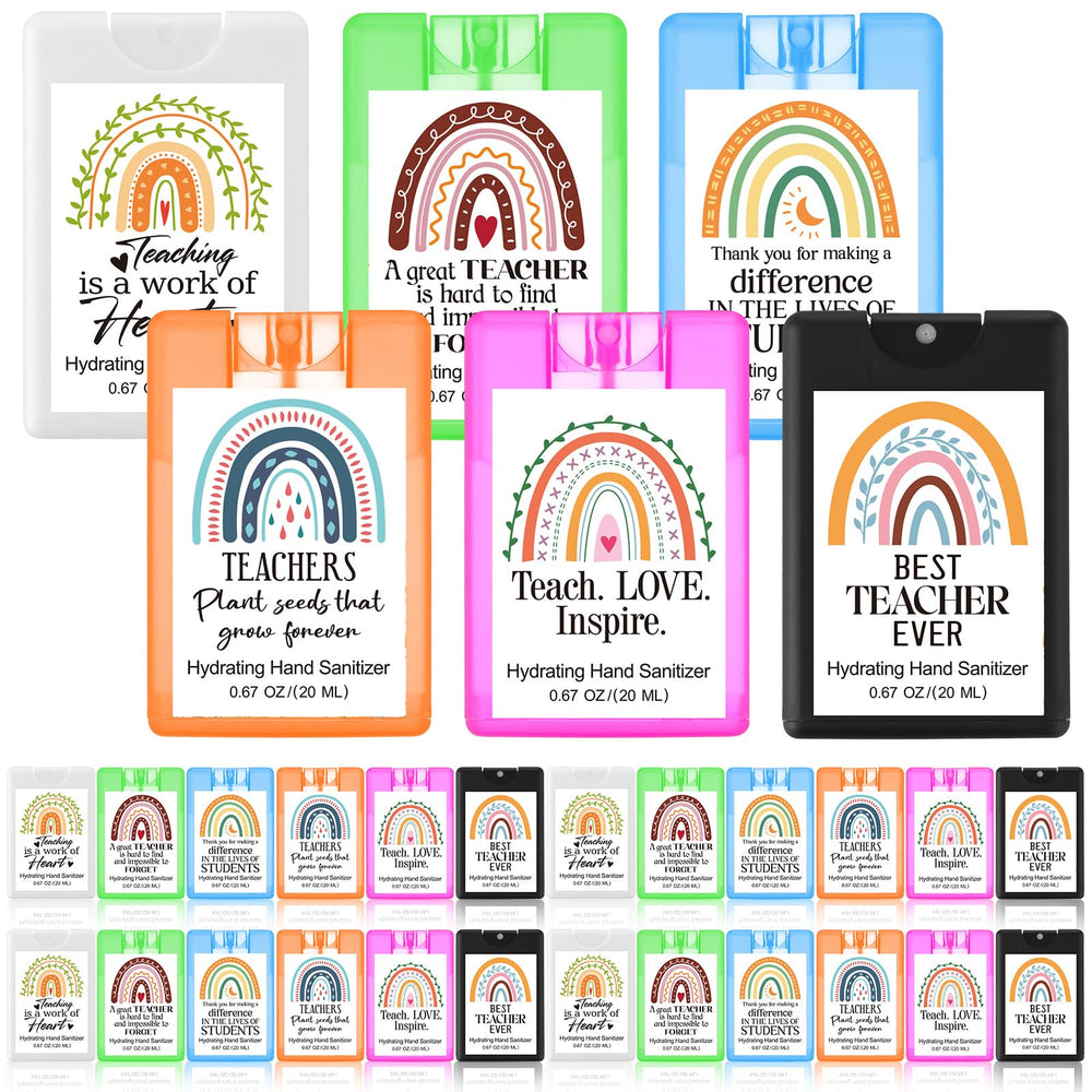 Dansib teacher sanitizer 24-pack bulk bottles ideal for classroom gifting.