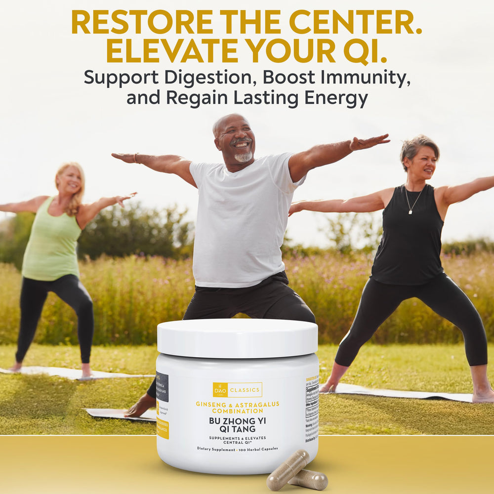 DAO Labs Bu Zhong Yi Qi Tang capsules enable easy daily supplementation