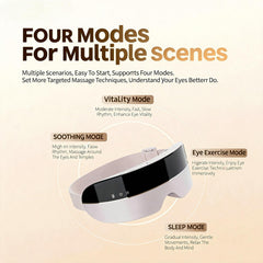 Daroma four massage modes provide soothing relief without desk disruption