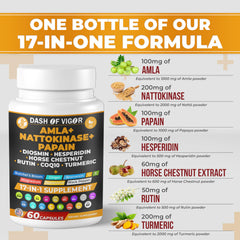 Dash of Vigor diosmin and hesperidin capsule blend with flavonoids