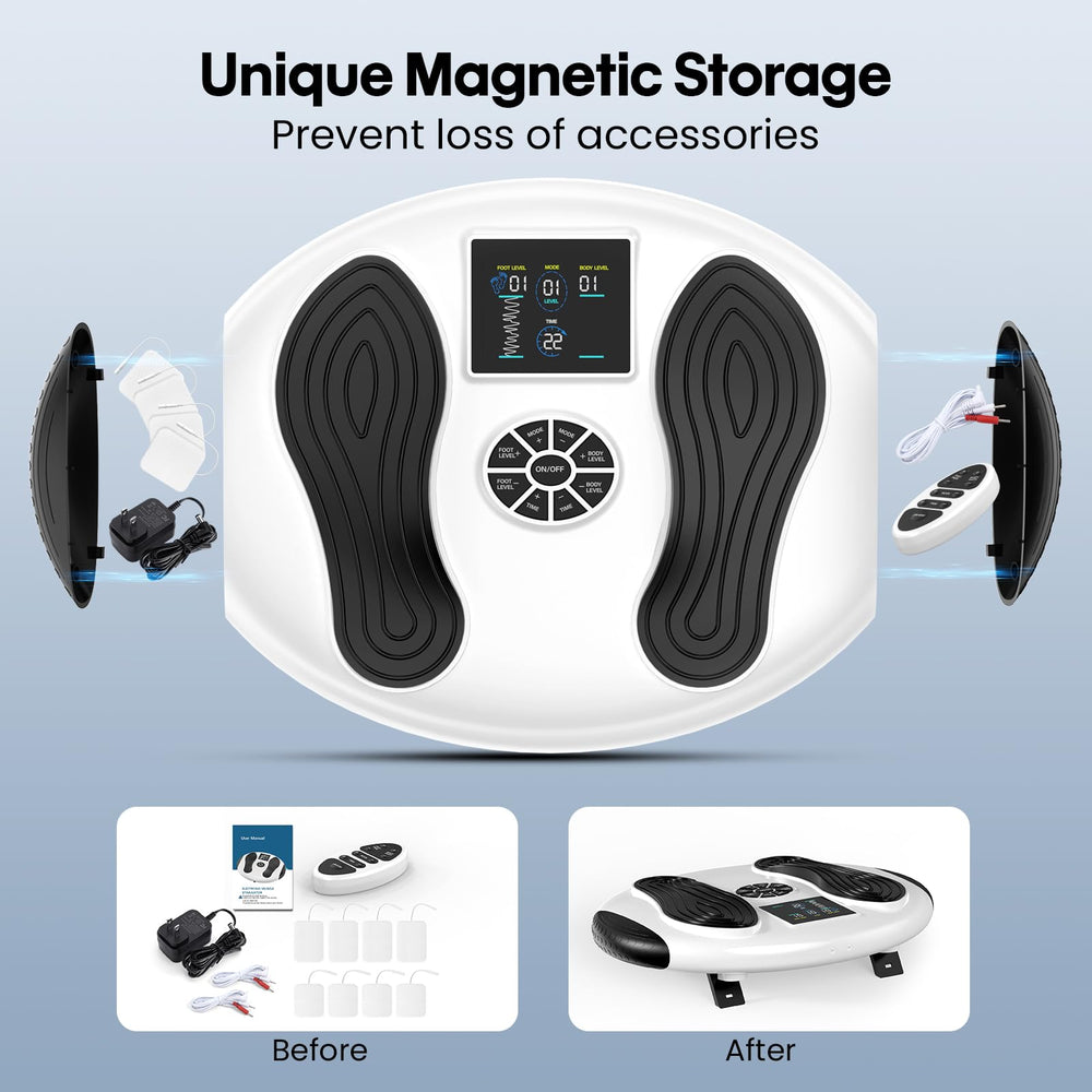 DASTOEJI foot massager neuropathy wired design ensures stable current