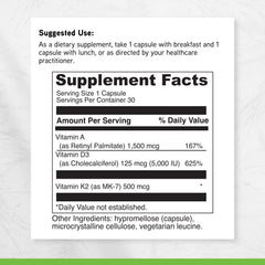 DaVinci ADK immune health supporting vitamins in bottle