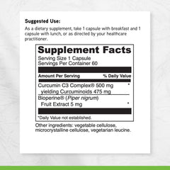 DAVINCI Curcumin C3 Complex gluten-free seal indicates allergen-friendly formulation