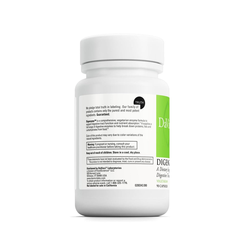 DAVINCI Digenzyme bromelain-papain highlighting proteolytic enzymes
