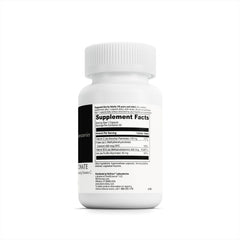 DaVinci Labs Iron Bis-Glycinate ingredient label highlights folate and B vitamins for balanced iron support.