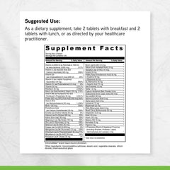 Davinci Labs Spectra Man ingredients graphic highlights nutrients.