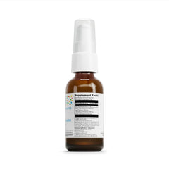 DAVINCI Little Calm ingredients label highlighting green tea extract.