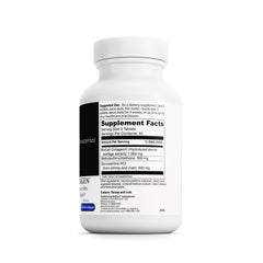 Close-up of DAVINCI Natures Collagen tablets for daily dosing convenience.