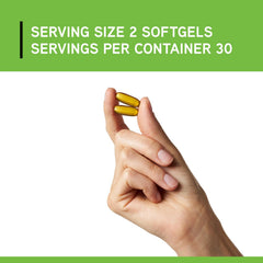 DAVINCI Omega 3 HP-D capsules pour illustrating convenient softgels.