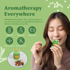 DDPremium nasal-comfort close-up shows herbal oils and minty feel.
