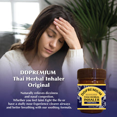 DDPremium portable inhaler ideal for travel and quick relief.