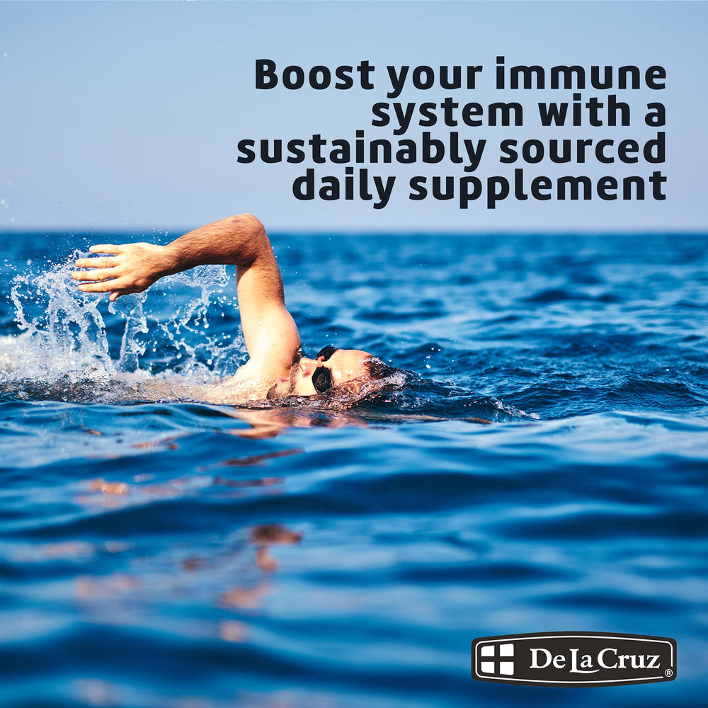 De La Cruz Cod Liver Oil Liquid nitrogen-flushed bottle preserves freshness