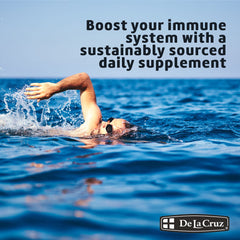 De La Cruz Cod Liver Oil Liquid nitrogen-flushed bottle preserves freshness