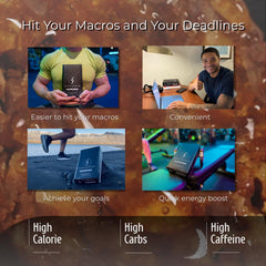 Deadline Bar Brown Sugar Almond notes the coffee fruit origin for natural caffeine energy.