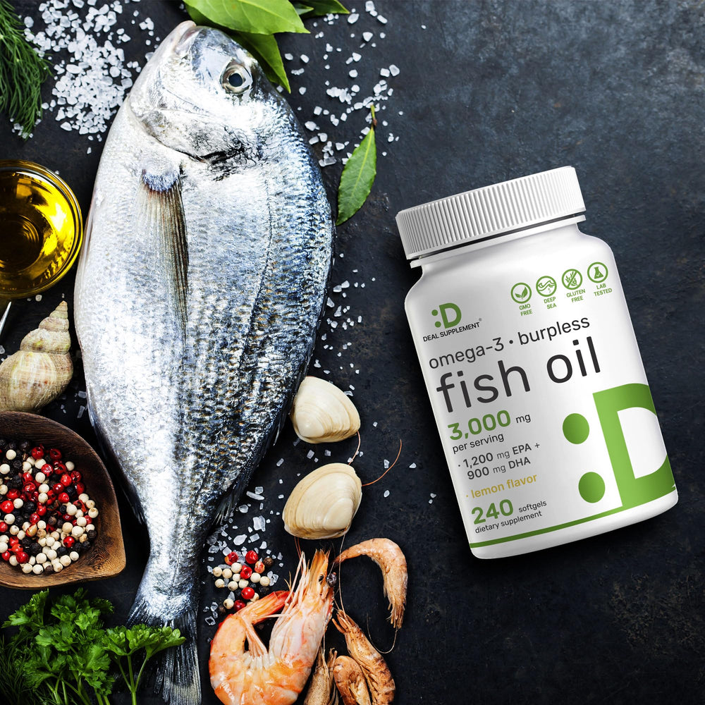 DEAL SUPPLEMENT mercury-free, non-GMO omega-3 for safer daily use.