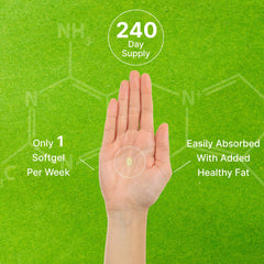 DEAL SUPPLEMENT Virgin coconut oil carrier bottle signals enhanced absorption potential