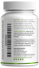 DEAL SUPPLEMENT Label back highlights non-GMO and allergen-free features