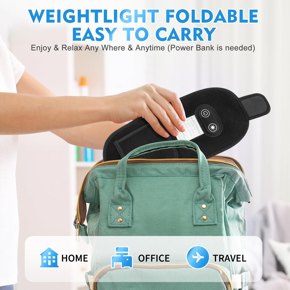 DEALGADGETS belt wrap USB powered for flexible, cordless sessions