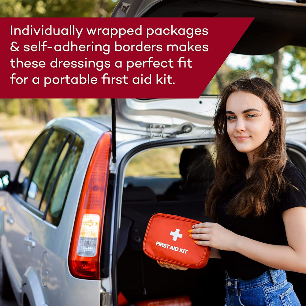Dealmed first-aid kit dressings are a handy kit addition.