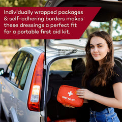 Dealmed first-aid kit dressings are a handy kit addition.