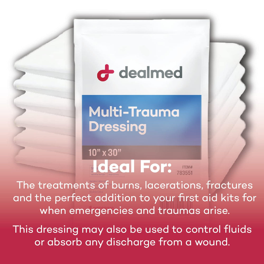 Dealmed individually wrapped dressing for sterile one-time use
