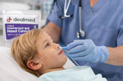 Dealmed individually wrapped cannulas ensure cleanliness before use.