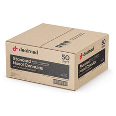 Dealmed 50-pack nasal cannulas provide ready stock for care settings.