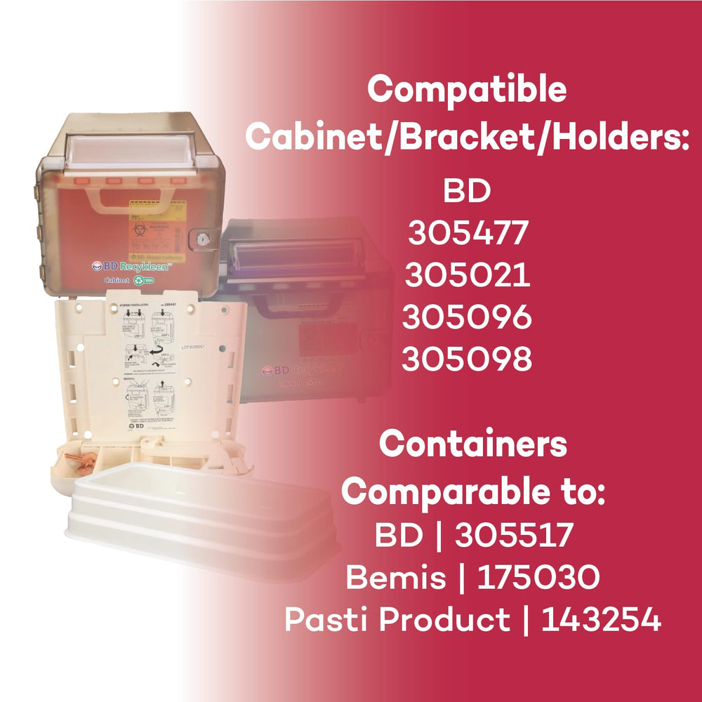 Dealmed USA-made sharps container supports compliant, reliable waste disposal.