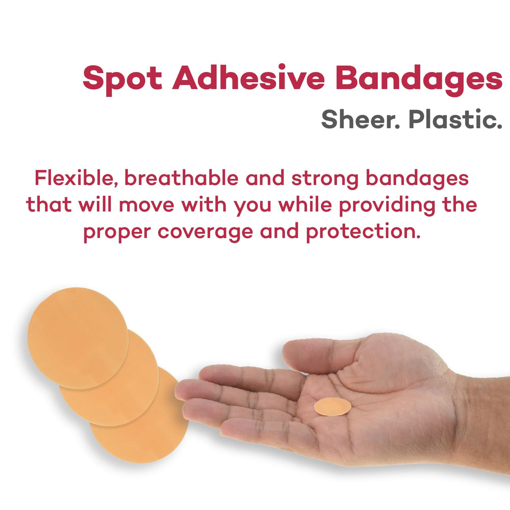 Dealmed latex-free bandages provide gentle protection, suitable for sensitive skin.