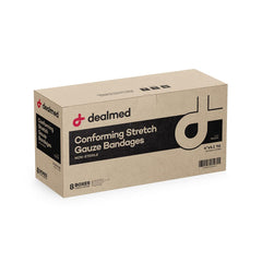 Dealmed wound care mesh rolls come in a case of 96 for bulk supply.