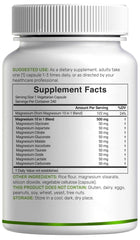 DEAL SUPPLEMENT Magnesium Complex capsules in hand for easy daily intake