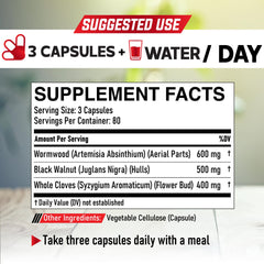 DEDICAD packaging closeup highlights vegan capsules and gluten-free, non-GMO ingredients.