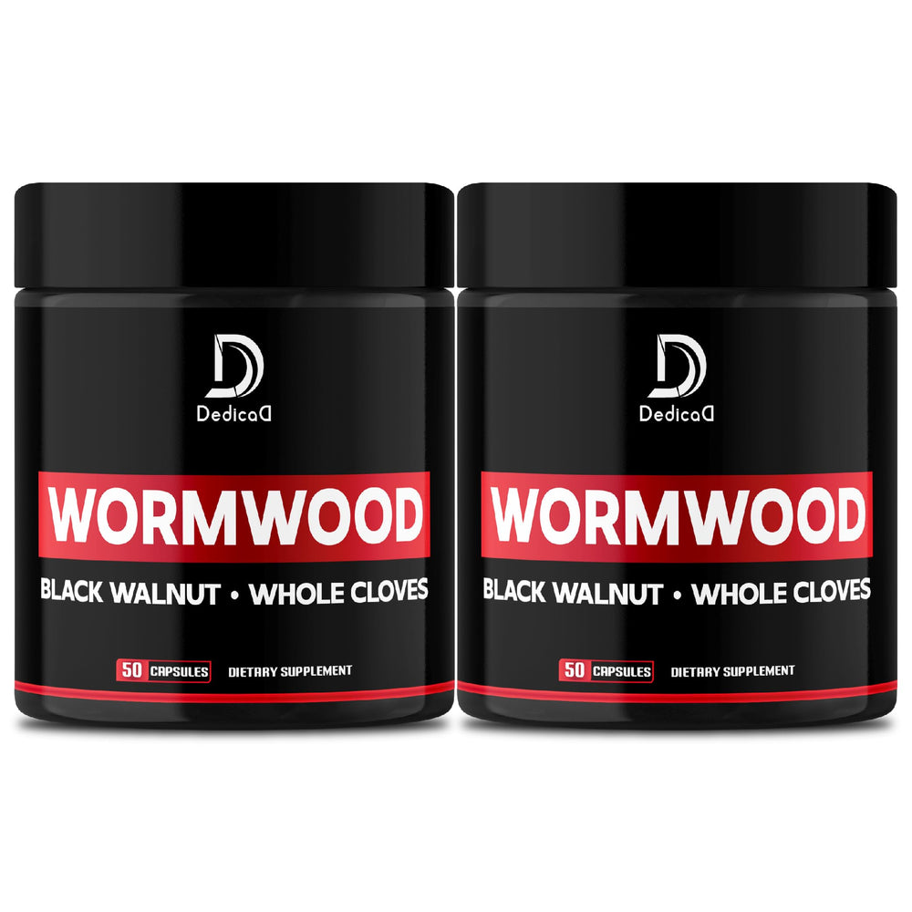 DEDICAD Wormwood capsules pack front view for daily wellness support