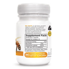 Deep Blue Health bee venom capsules ready for daily joint care