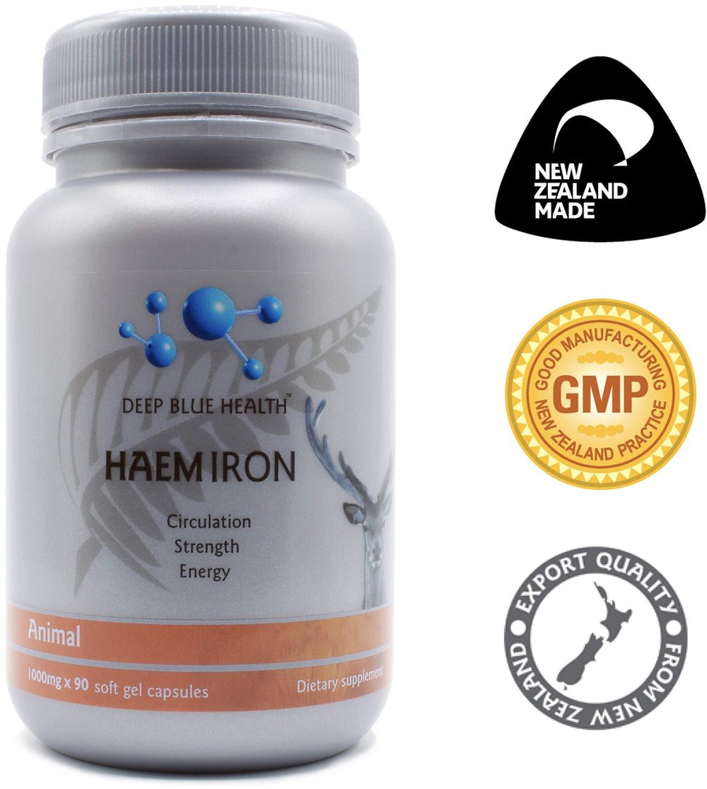 Deep Blue Health Haem Iron spray-drying processing ensuring quality.