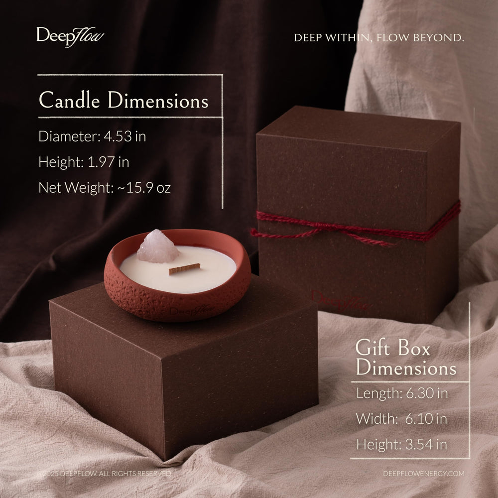 DEEP FLOW Peach Grace Valentine gift conveys warmth and care.