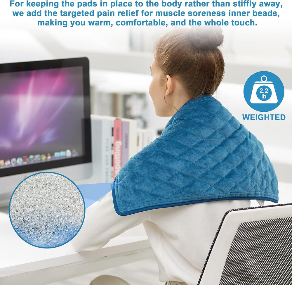 Deepsoon heating pad with a 75-inch cord for flexible placement