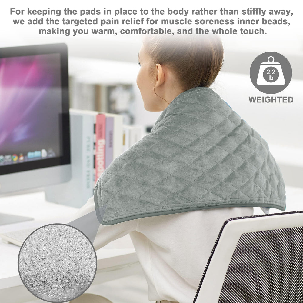 Deepsoon heating pad 75-inch power cord enabling lounge-friendly placement.