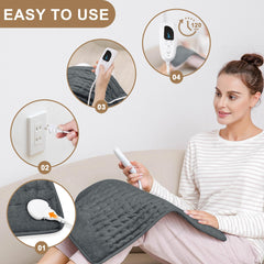 Deepsoon heating pad abdomen-application delivers comforting core warmth.