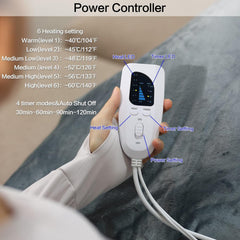 Deepsoon heating pad features 2-hour auto shut-off for safety