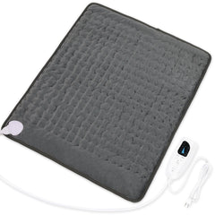 Deepsoon heating pad back-relaxation shows broad warmth coverage.