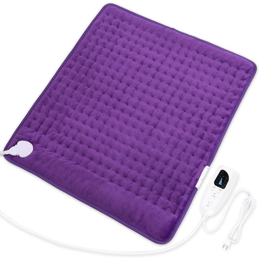 Deepsoon heating pad for back and shoulders provides soothing warmth for daily relief.