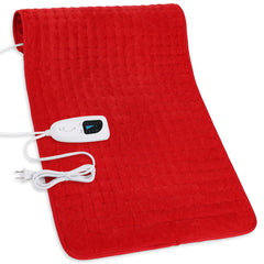 Deepsoon heating pad on couch for relaxing warmth and comfort.