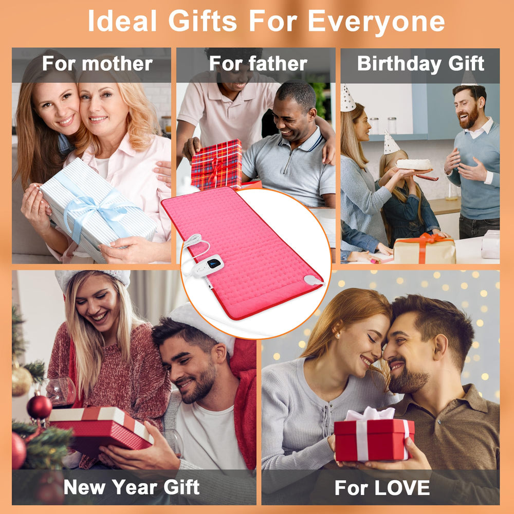 Deepsoon heating pad gift-ready packaging for holiday gifting.
