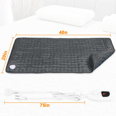 Deepsoon heating pad knee usage demonstrates versatile warmth for joints