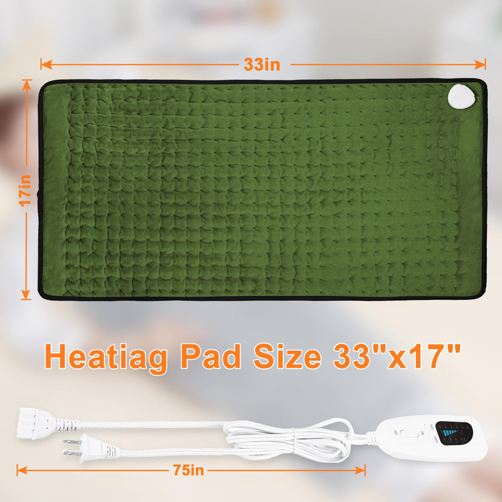Machine-washable Deepsoon heating pad cover for easy cleaning